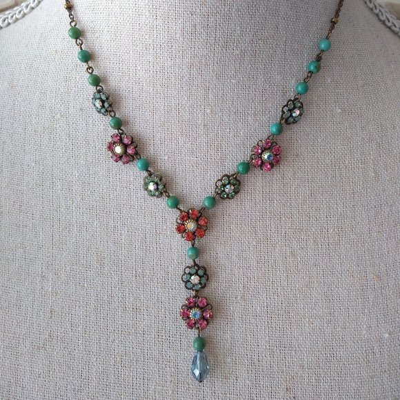 Liz Palacios (tagged lizpaiacios sf) Vintage Style Necklace - Picture 1 of 4